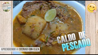 CALDO DE PESCADO ALBACORA [upl. by Eirlav]