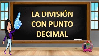 Divisiones con punto decimal [upl. by Ym]