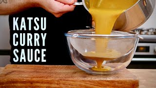 Katsu Curry Sauce Recipe [upl. by Belding]