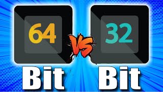 Difference Between 32Bit and 64Bit Operating System  Processor  Software [upl. by Naenaj924]