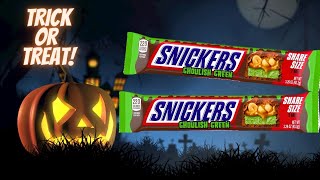 SNICKERS GHOULISH GREEN Candy Bar [upl. by Vola516]