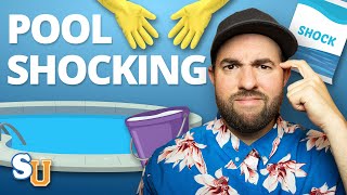 How To SHOCK a Swimming POOL [upl. by Olotrab]