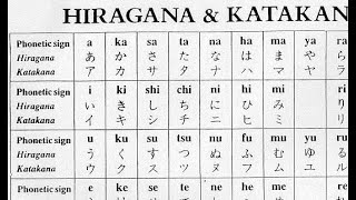 How to write Hiragana and Katakana in Japanese😍 [upl. by Eki]