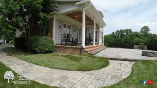 Techo Bloc Blue 60 Champlain Grey  Backyard Patio amp Walkway [upl. by Netniuq409]