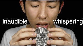 ASMR Inaudible Whispering [upl. by Drofniw]