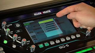 Allen amp Heath SQ – Input Processing [upl. by Netaf]