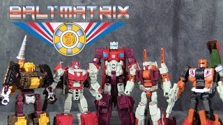 Hasbro Combiner Wars Computron and The Technobots [upl. by Marl]