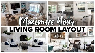 4 Furniture Ideas to Maximize Your Living Room Layout PRO SpacePlanning Tips [upl. by Avra599]