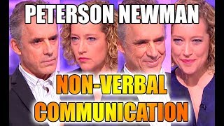 Nonverbal communication in the Jordan Peterson vs Cathy Newman debate [upl. by Llerod175]