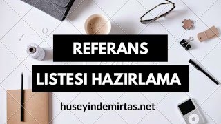 Referans listesi hazırlama Mendeley [upl. by Burnsed]