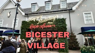 Bicester Village Luxury Walking Tour 4K [upl. by Dorene]