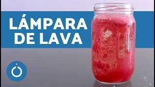 Lámpara de lava casera  Manualidades fáciles [upl. by Jared62]