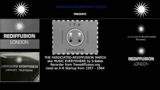 The AssociatedRediffusion March Rediffusion TV 1957  1964 Startup Music [upl. by Zealand]