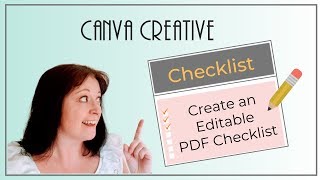 How to Create an Editable PDF using Canva [upl. by Simons]