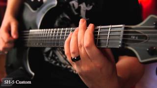 6 String Shootout Metal Bridge Humbucker Comparison [upl. by Aelahc]