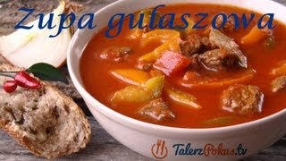 Zupa gulaszowa  TalerzPokustv [upl. by Trofmoc452]