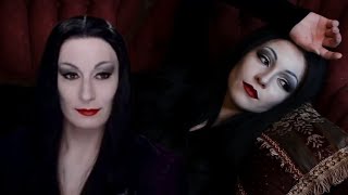 Morticia Makeup Transformation Tutorial  The Addams Family [upl. by Doe]