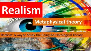 Realism  Meaning and Characteristics  Metaphysical theory  Philosophy Simplified [upl. by Panthia]