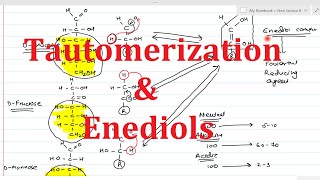 7 Reactions of Monosaccharides Part1  Tautomerization  Enediols [upl. by Clarisse535]