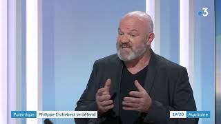 Polémique Philippe Etchebest  les explications du chef [upl. by Thurston]