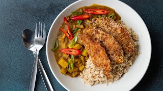 VEGAN KATSU CURRY  AROMATIC CURRY SAUCE [upl. by Quigley]