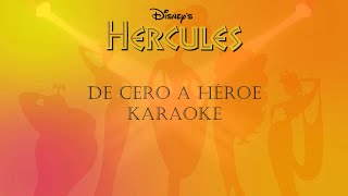 De Cero a Héroe  Hércules  Karaoke 💪🥇 [upl. by Aek833]