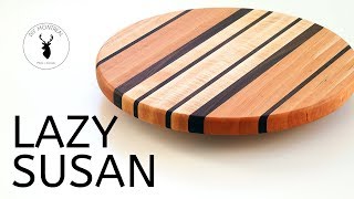 Wooden Lazy Susan DIY [upl. by Anirtruc]