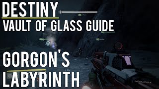 Destiny Vault of Glass Guide  Gorgons Labyrinth Maze Guide [upl. by Bowman]