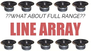 Using Full Range Drivers in a Line Array [upl. by Nyrad657]