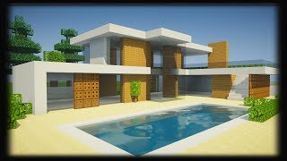 TUTO GRANDE VILLA DE LUXE  MINECRAFT [upl. by Eiznekcam139]