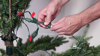 How to String Christmas Tree Lights [upl. by Kernan]