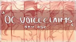 OC Voice Claims [upl. by Waldemar573]