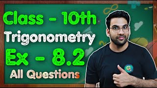 Class  10 Ex  82 Q1234 Trigonometry NCERT CBSE [upl. by Rusty]