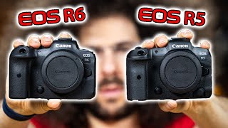 Canon EOS R5 vs Canon EOS R6 Which Camera SHOULD You Buy [upl. by Xonel]