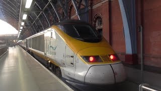 Eurostar Class 373 TGV TMST Ride BrusselsSouth to London St Pancras International  100517 [upl. by Nelan]