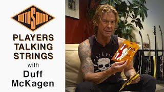 Duff McKagan Talks About Rotosound Bass and Guitar Strings [upl. by Alain285]