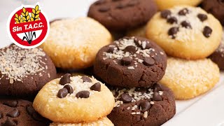 GALLETAS SIN GLUTEN SIN LACTOSA Y SIN MANTECA 🍪  LISTAS EN 5 MINUTOS ✅ [upl. by Kirit]