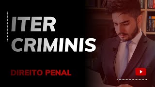 DIREITO PENAL  ITER CRIMINIS [upl. by Annahsirhc254]