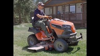 Husqvarna TS248 XD Riding Lawn Mower [upl. by Chase747]