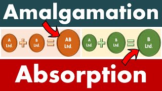 Differences between Amalgamation and Absorption [upl. by Montagna]