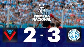 Brown A 23 Belgrano  Primera Nacional  Fecha 35 [upl. by Haidadej]