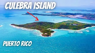 CULEBRA  PARADISE IN PUERTO RICO with WORLDS BEST BEACH  PLAYA FLAMENCO 2025 [upl. by Cedric]