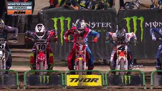 2017 Monster Energy Supercross Finals 450SX Main in Las Vegas NV [upl. by Elbys]