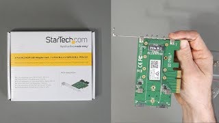 The Startech NVME amp SATA M2 SSD Adapter [upl. by Sontag]