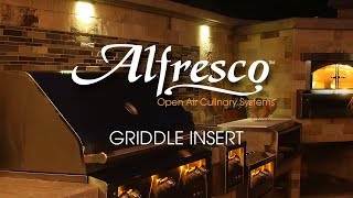 Alfresco Grills  Griddle Insert [upl. by Alyakim209]