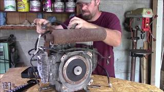 Miller Trailblazer 250g Engine Removal amp Teardown [upl. by Renault390]