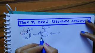 Trick to draw Resonance structures [upl. by Nnire348]