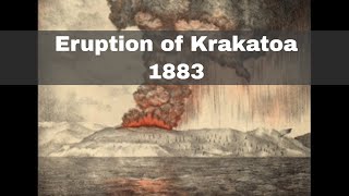 27th August 1883 The eruption of Krakatoa [upl. by Rosalie958]