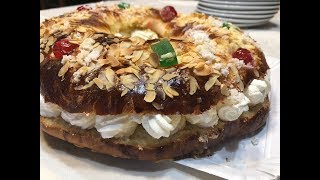 Roscón de Reyes en Monsieur Cuisine Connect ¡El más tierno Con prefermento [upl. by Hanway]