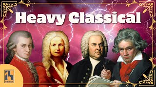 Heavy Fast Classical Music  Mozart Beethoven Vivaldi Bach [upl. by Hamforrd]